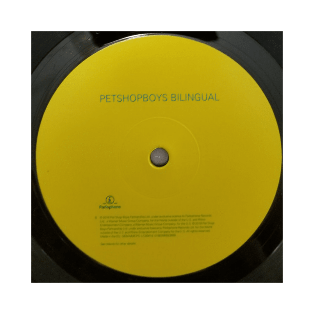Pet Shop Boys Bilingual Vinilo4