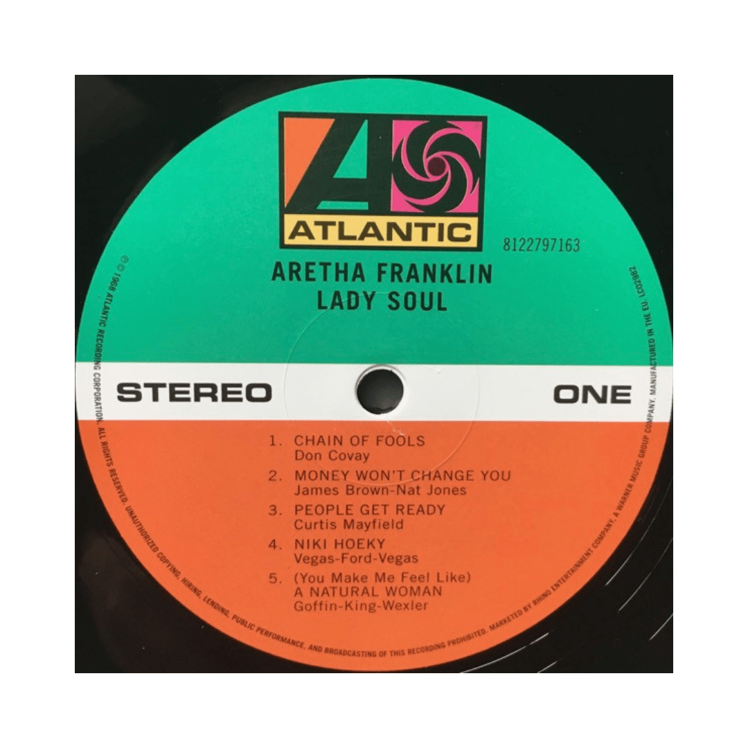 Aretha Franklin Lady Soul Vinilo5
