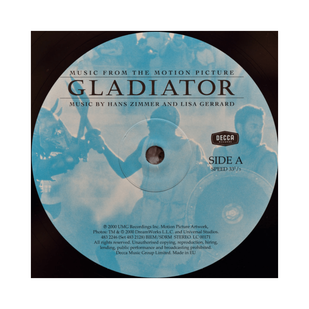 Gladiator Hans Zimmer Lisa Gerrard Soundtrack vinilo3