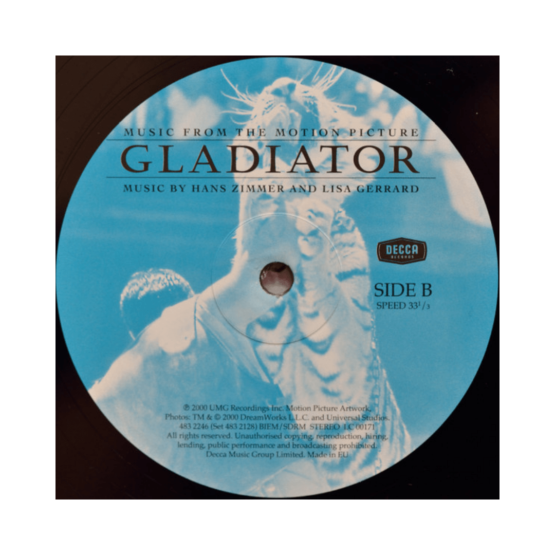 Gladiator Hans Zimmer Lisa Gerrard Soundtrack vinilo4