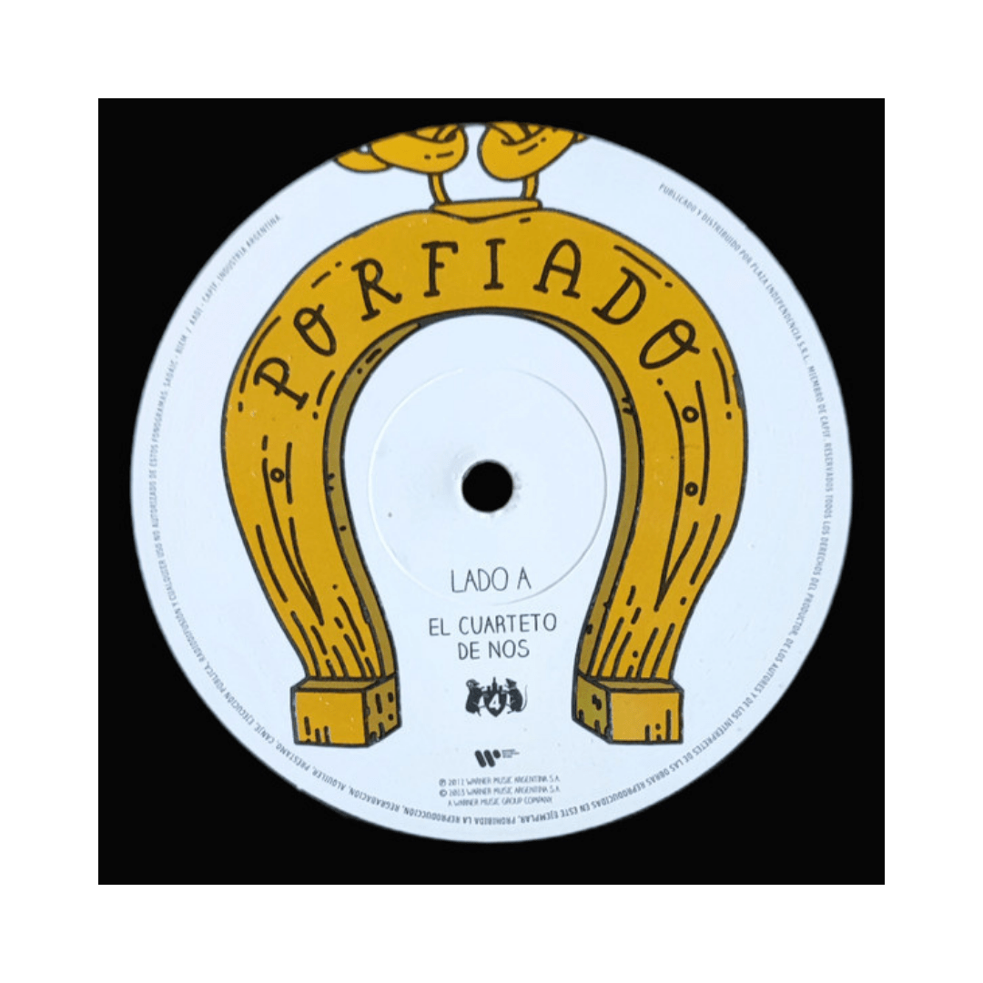 Cuarteto De Nos - Porfiado - vinilo3