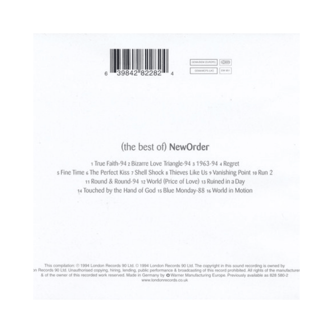Neworder (the Best Of) Neworder Cd2