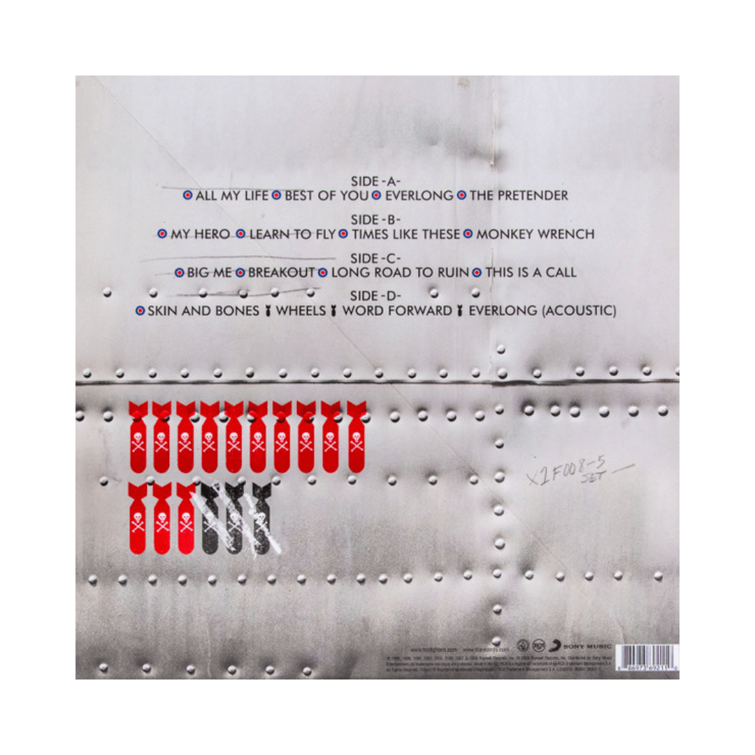 FOO FIGHTERS GREATEST HITS (2LP/DL CARD/GATEFOLD) Vinilo2