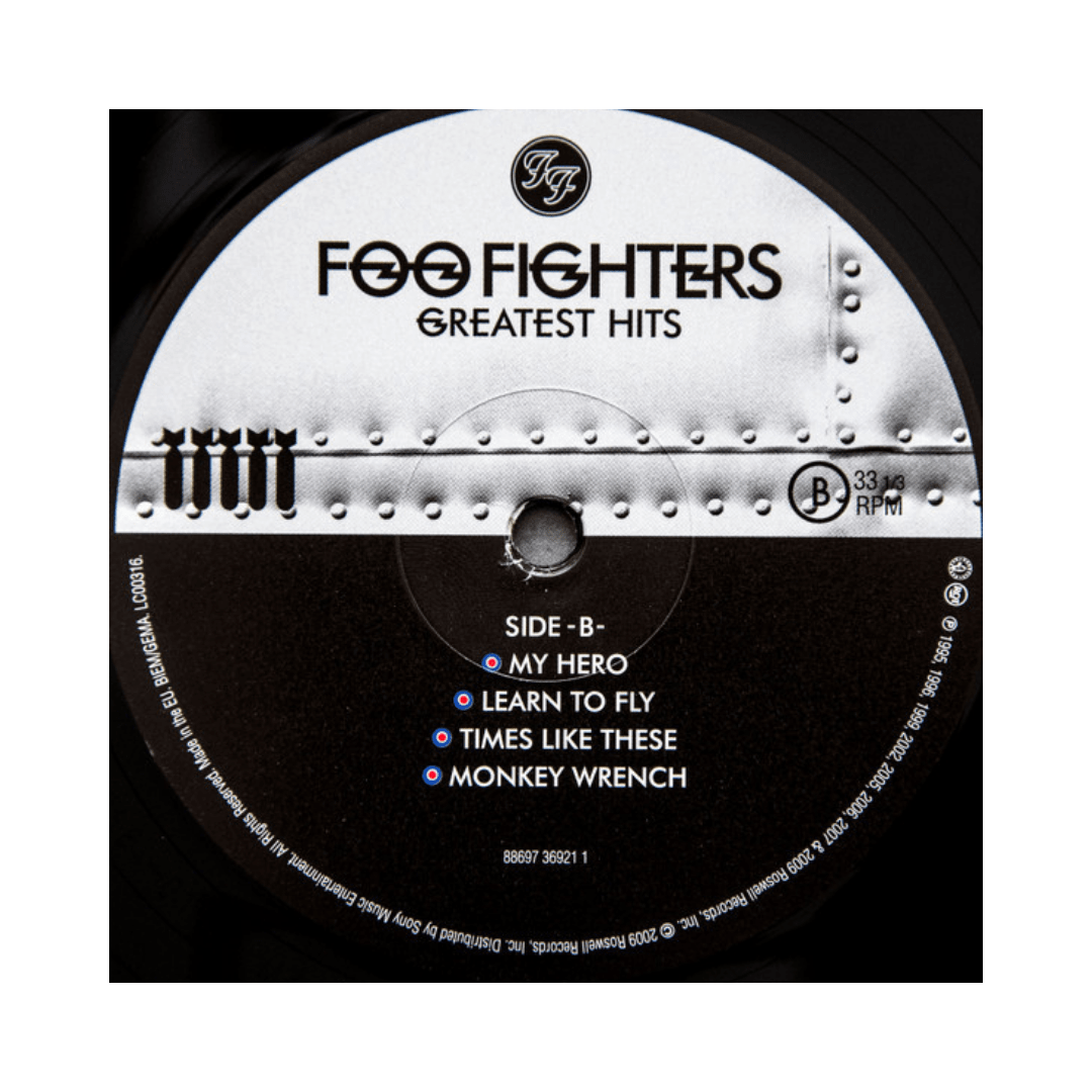 Foo Fighters Greatest Hits Vinilo4