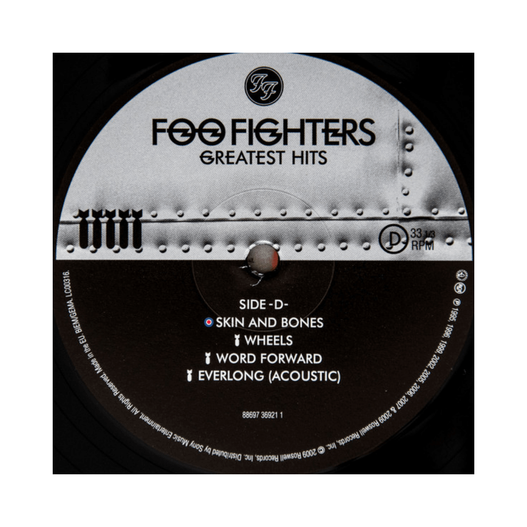 Foo Fighters Greatest Hits Vinilo6