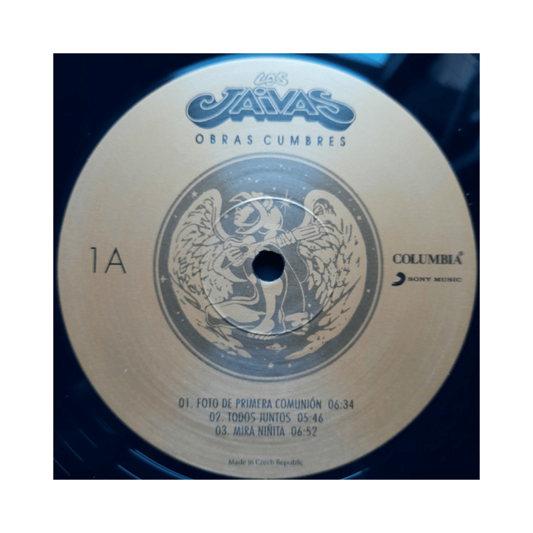Los Jaivas Box Obras Cumbres 4 Lp Los3