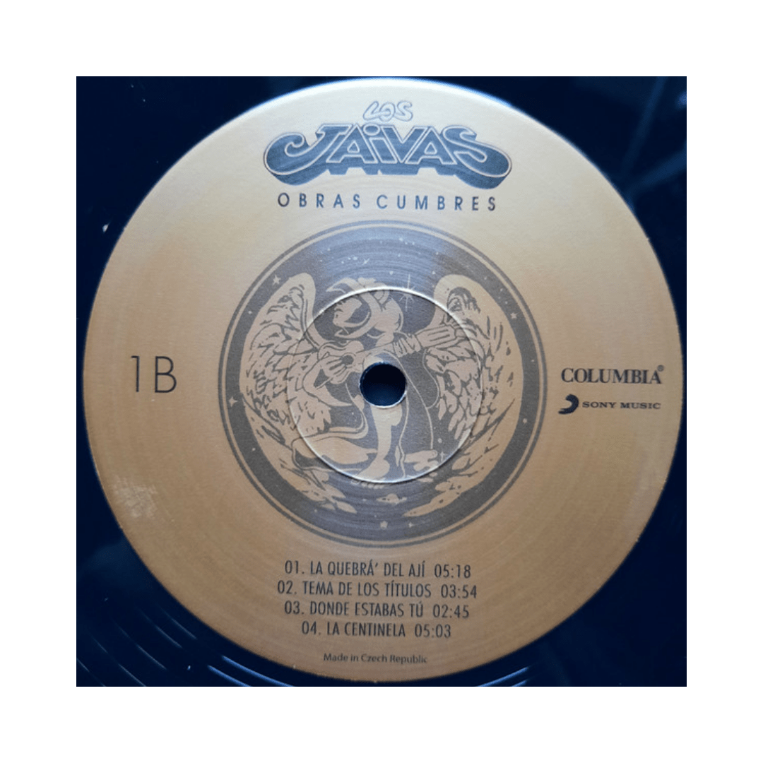 Los Jaivas Box Obras Cumbres 4 Lp Los4