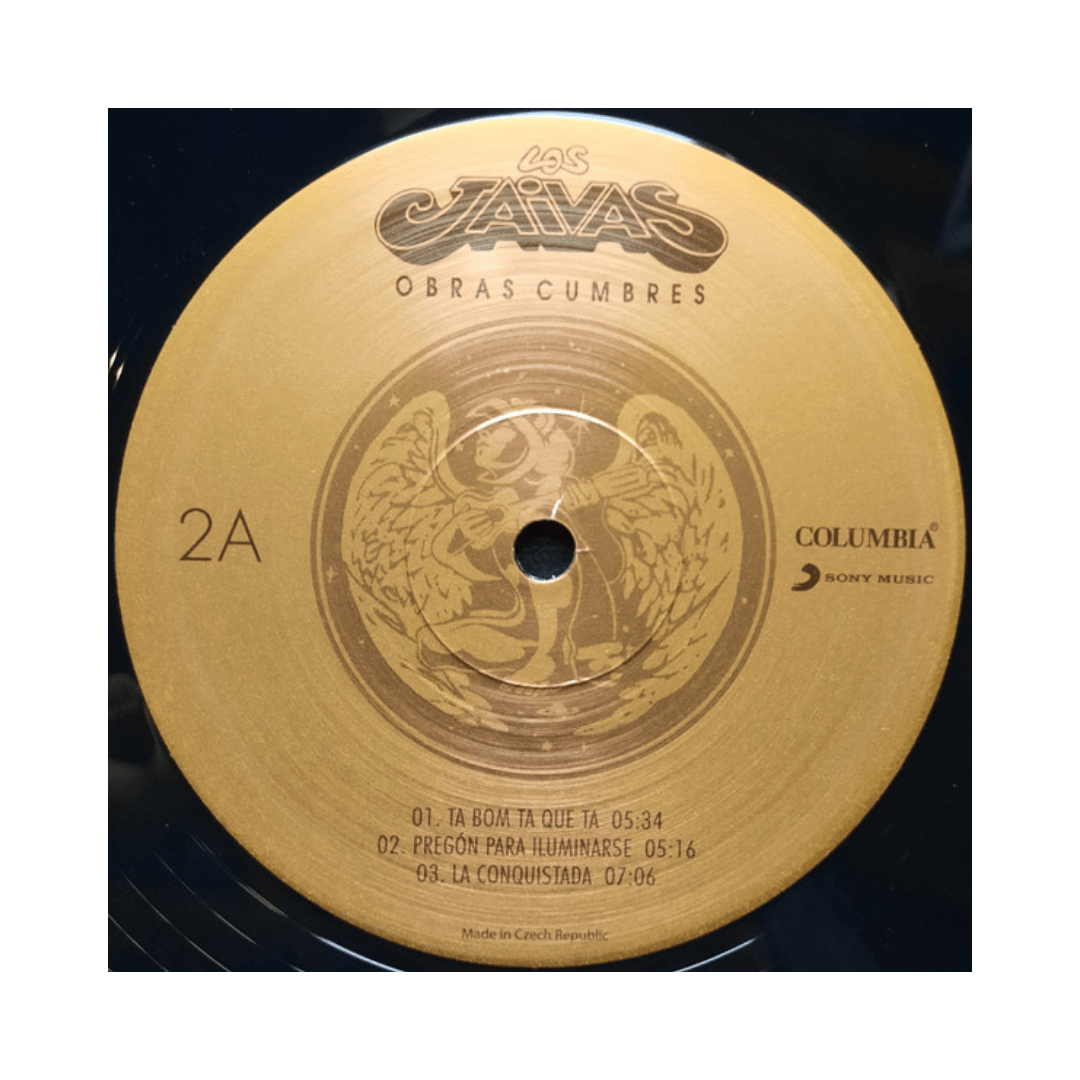 Los Jaivas Box Obras Cumbres 4 Lp Los5