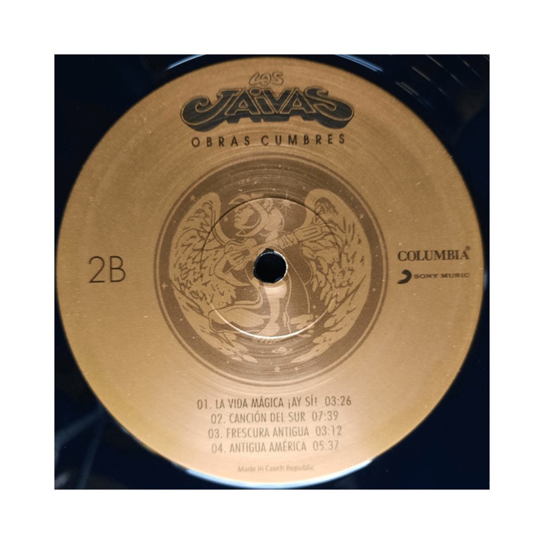 Los Jaivas Box Obras Cumbres 4 Lp Los6
