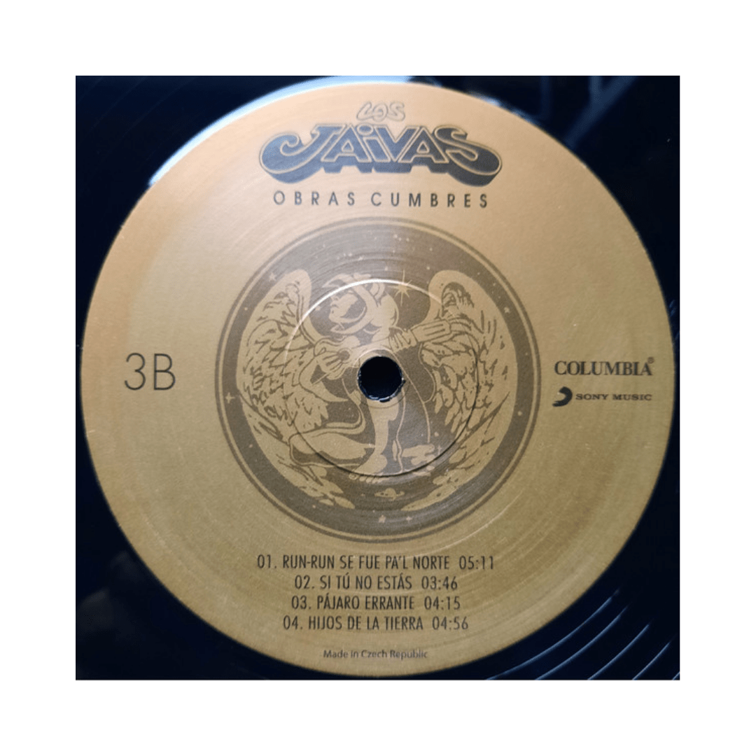 Los Jaivas Box Obras Cumbres 4 Lp Los8