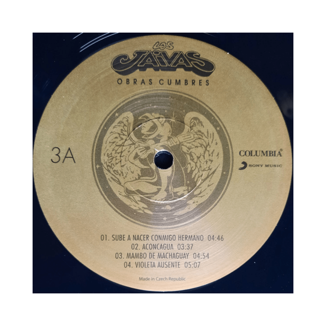 Los Jaivas Box Obras Cumbres 4 Lp Los7