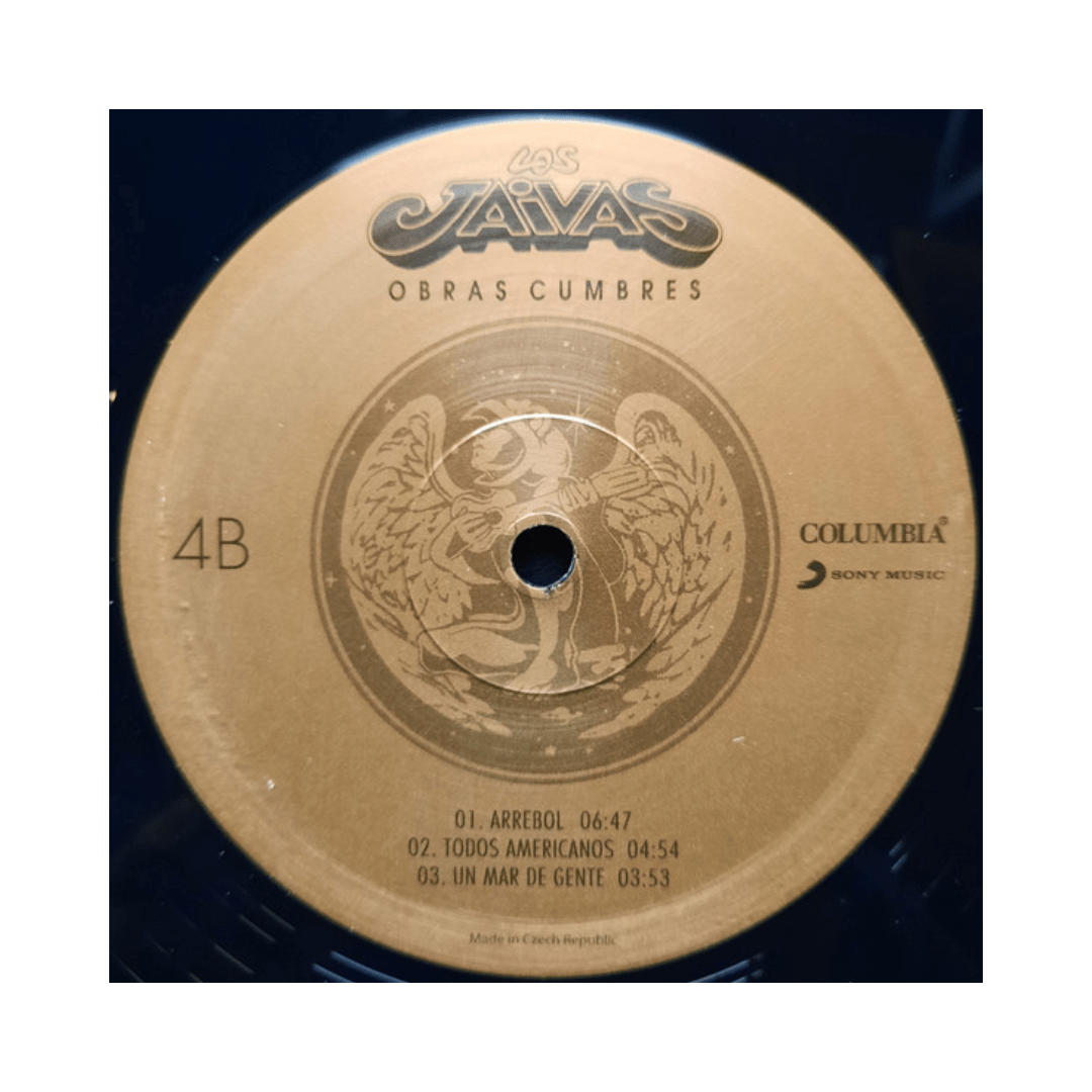 Los Jaivas Box Obras Cumbres 4 Lp Los10