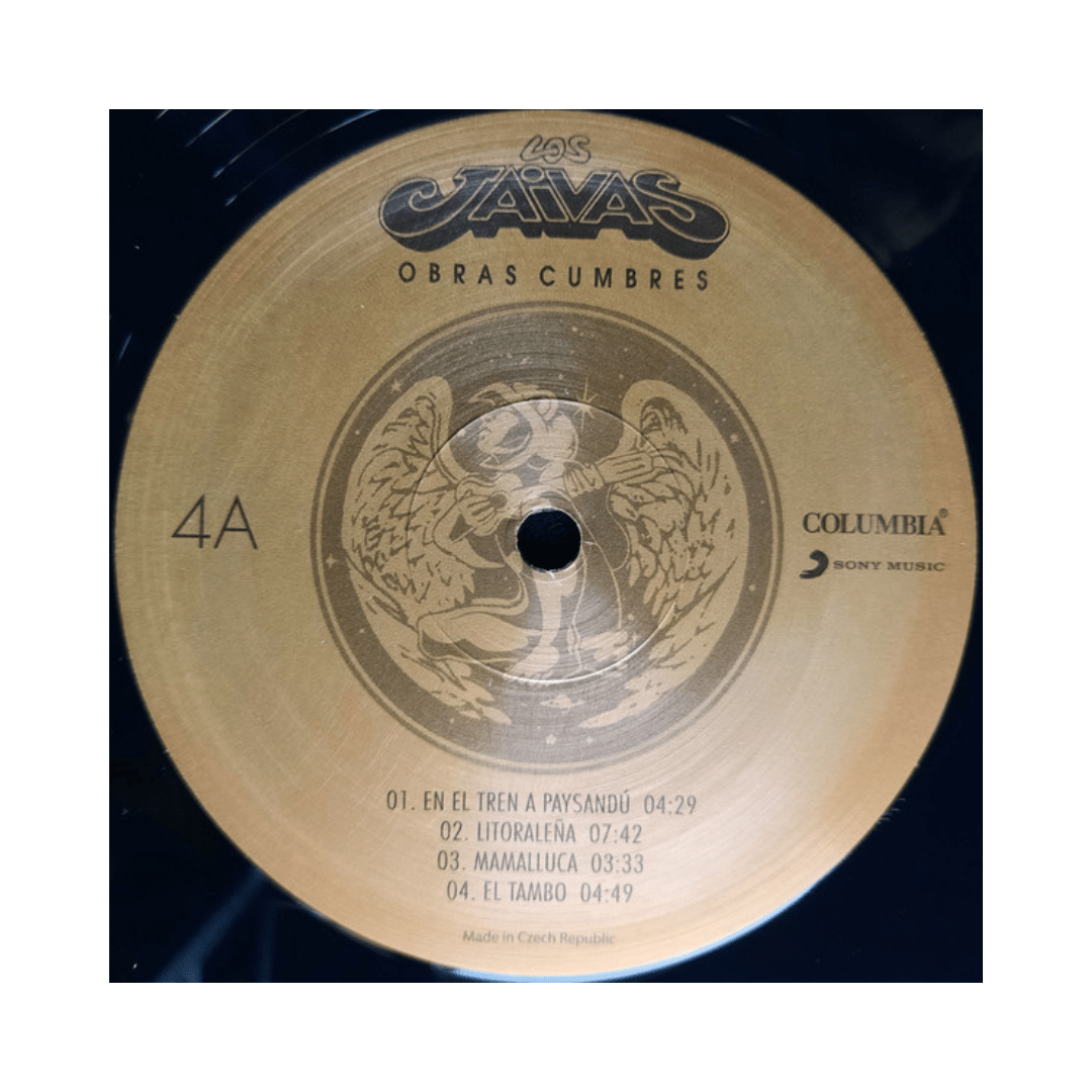 Los Jaivas Box Obras Cumbres 4 Lp Los9