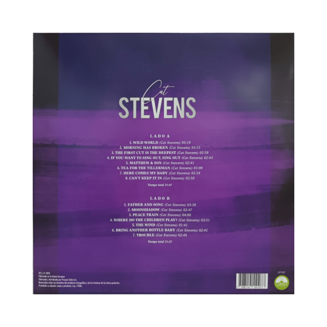 Cat Stevens Grandes Canciones Vinilo2
