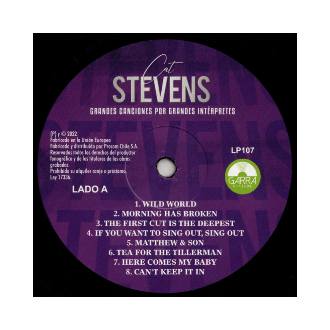 Cat Stevens Grandes Canciones Vinilo3