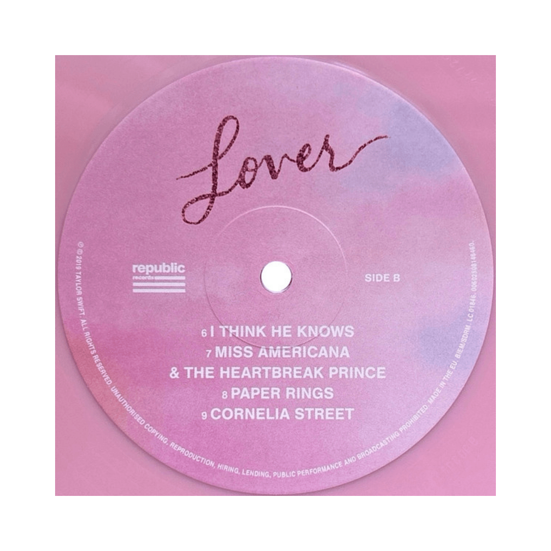 Taylor Swift Lover Vinilo5