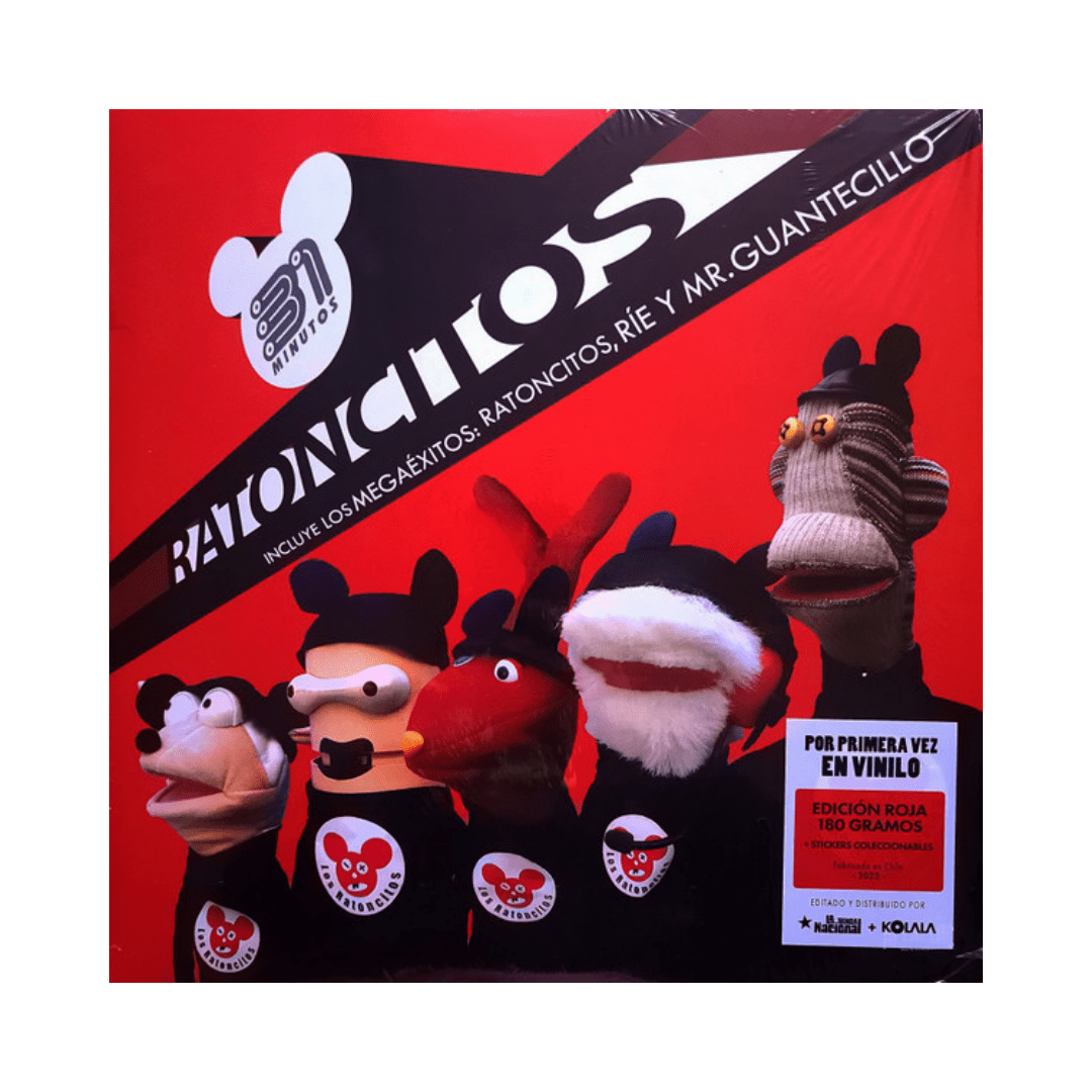 31 Minutos Ratoncitos Vinilo1