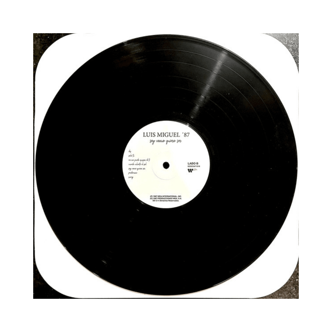 Luis Miguel '87 Soy Como Quiero Ser vinilo4