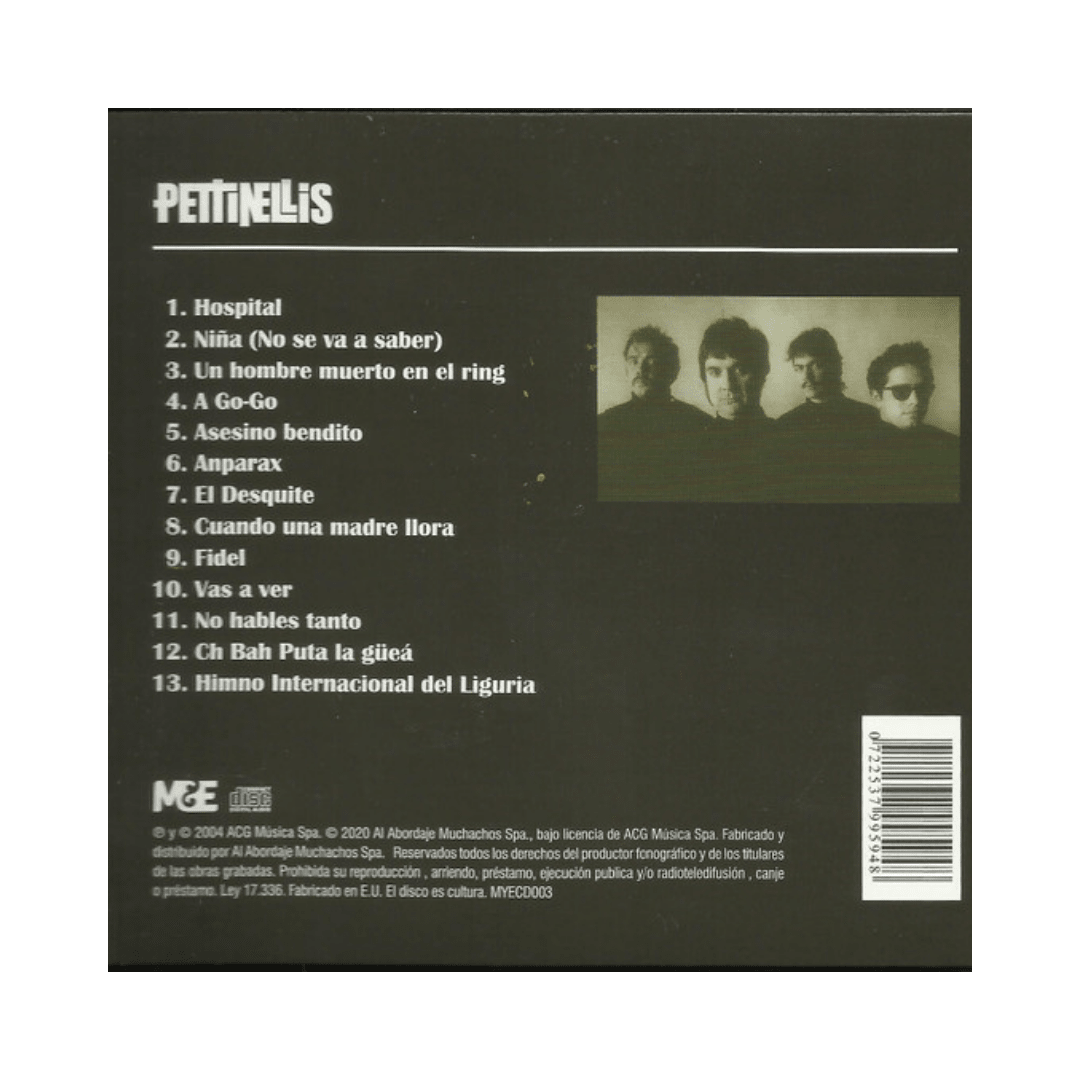 Pettinellis Pettinellis Cd2