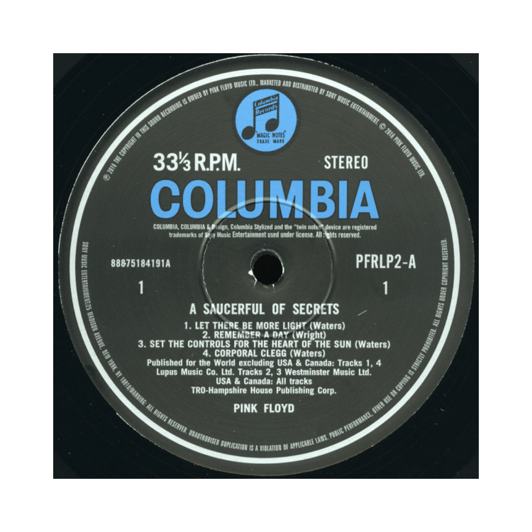 Pink Floyd A Saucerful Of Secrets Vinilo4