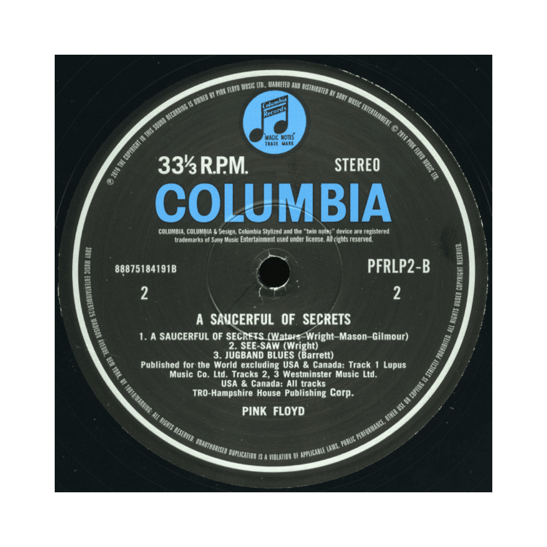 Pink Floyd A Saucerful Of Secrets Vinilo5