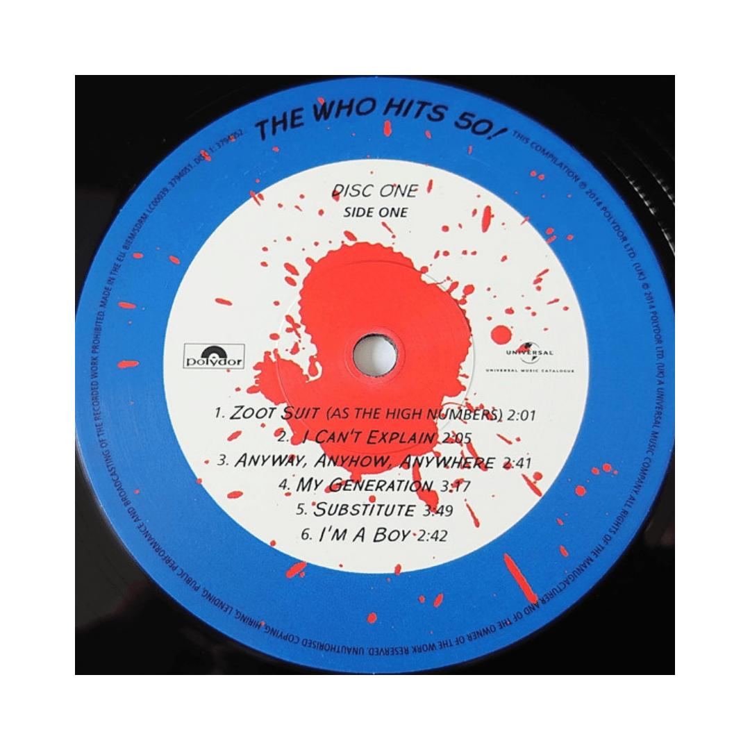 The Who Hits 50! Vinilo3