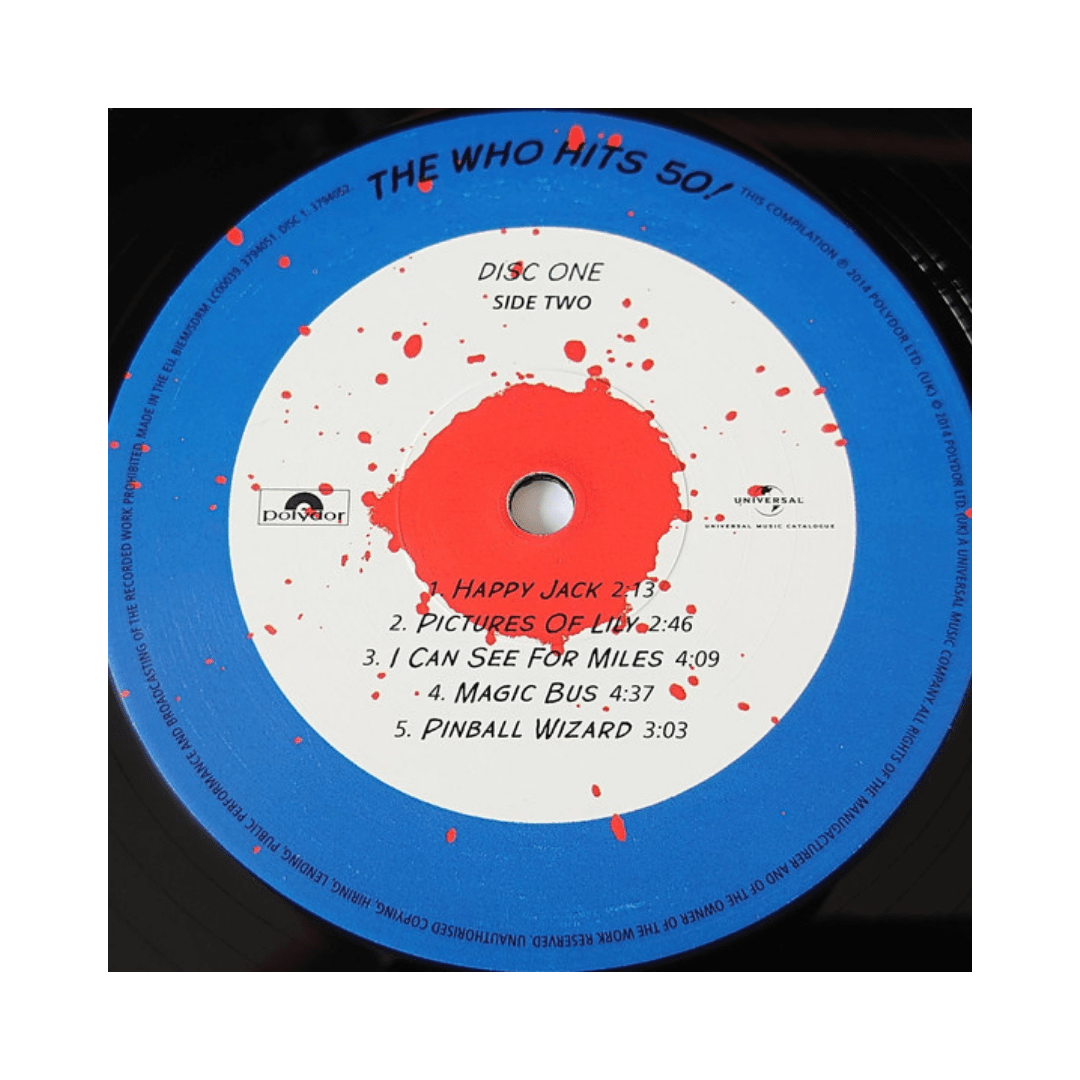 The Who Hits 50! Vinilo4