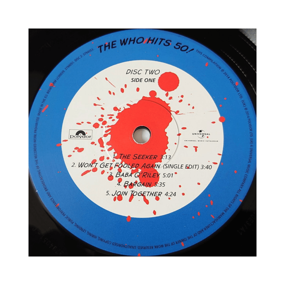 The Who Hits 50! Vinilo5