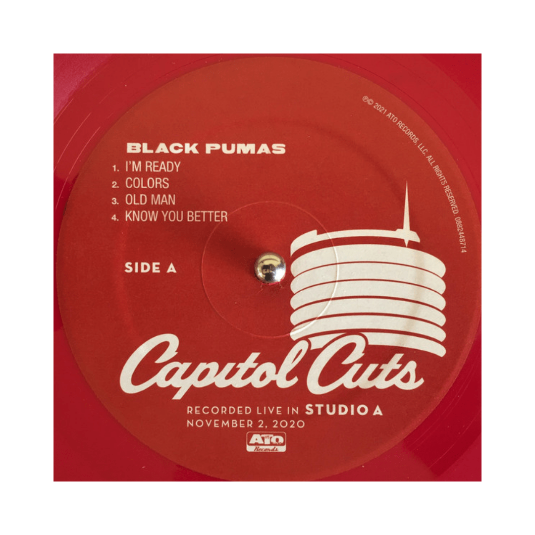 Black Pumas Capitol Cuts Vinilo 3