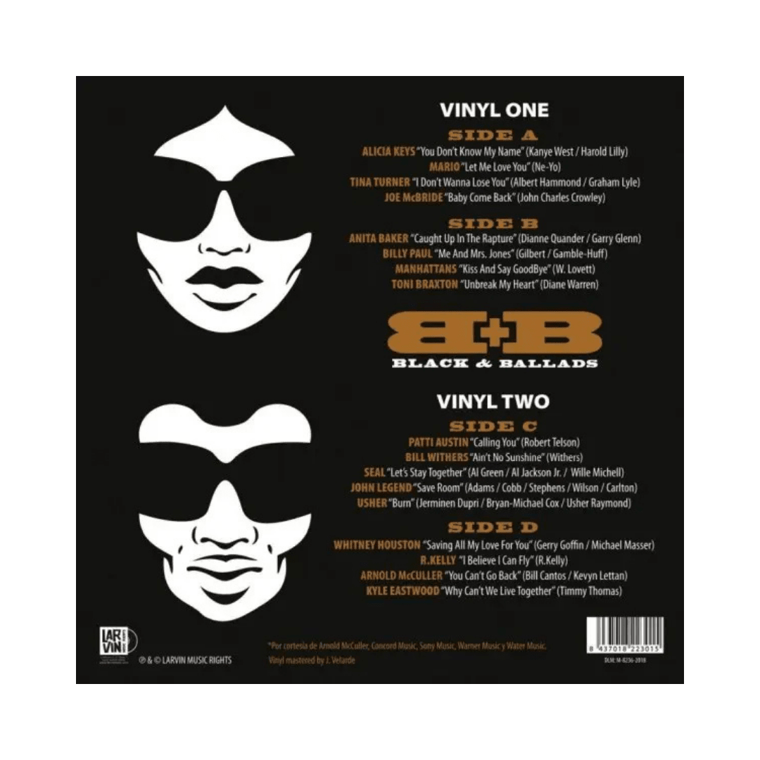Vinilo Varios Black & Ballads (b+b)2
