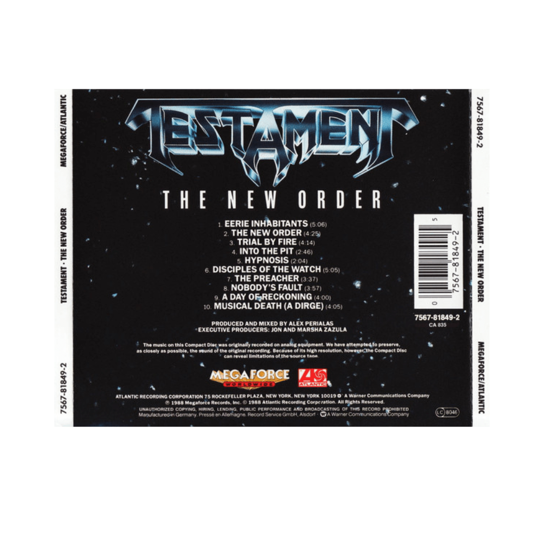 Testament - The New Order - Cd2