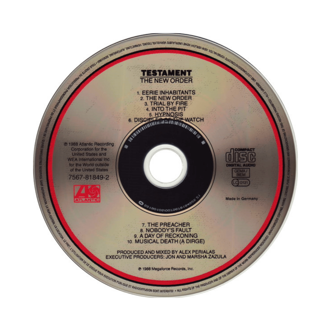 Testament - The New Order - Cd3