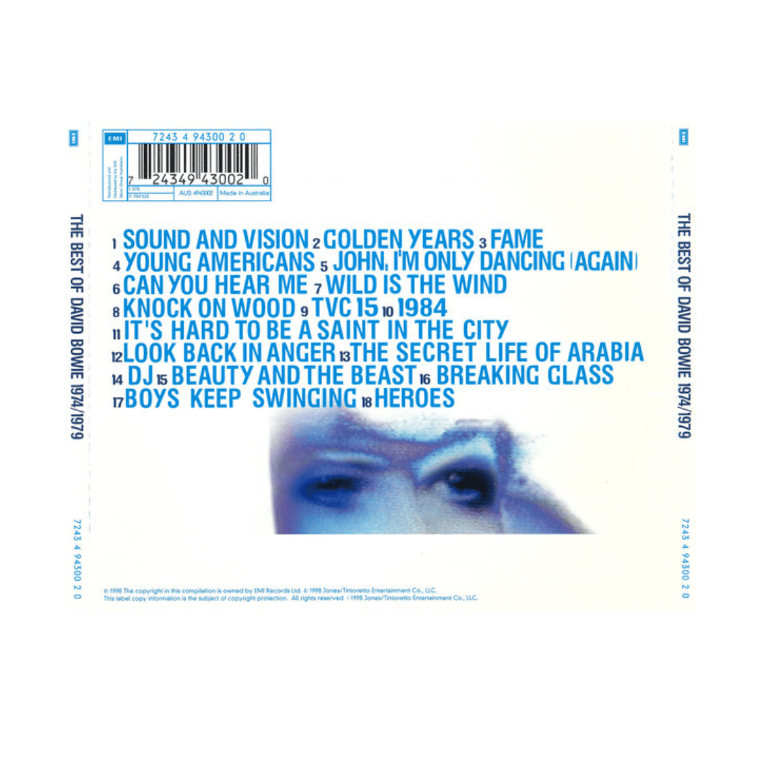 David Bowie The Best Of David Bowie 1974/1979 CD2