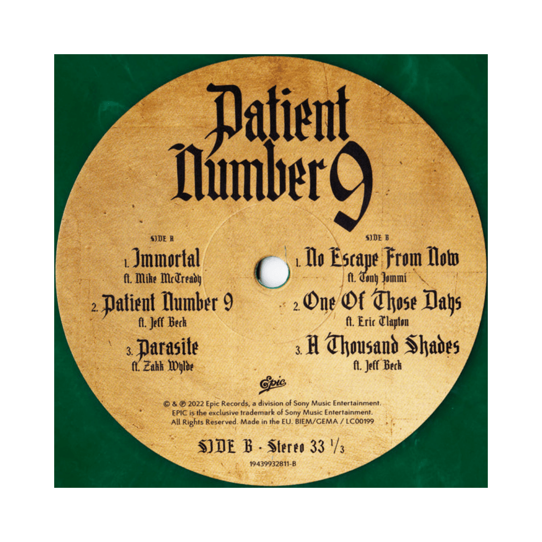 Ozzy Osbourne Patient Number 9 Vinilo5