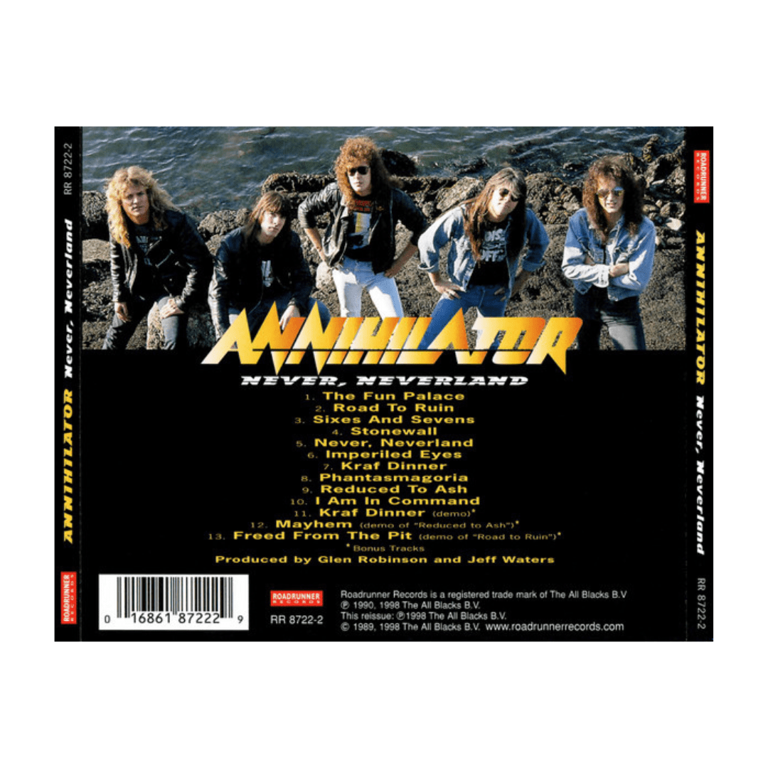 Annihilator Never, Neverland CD2