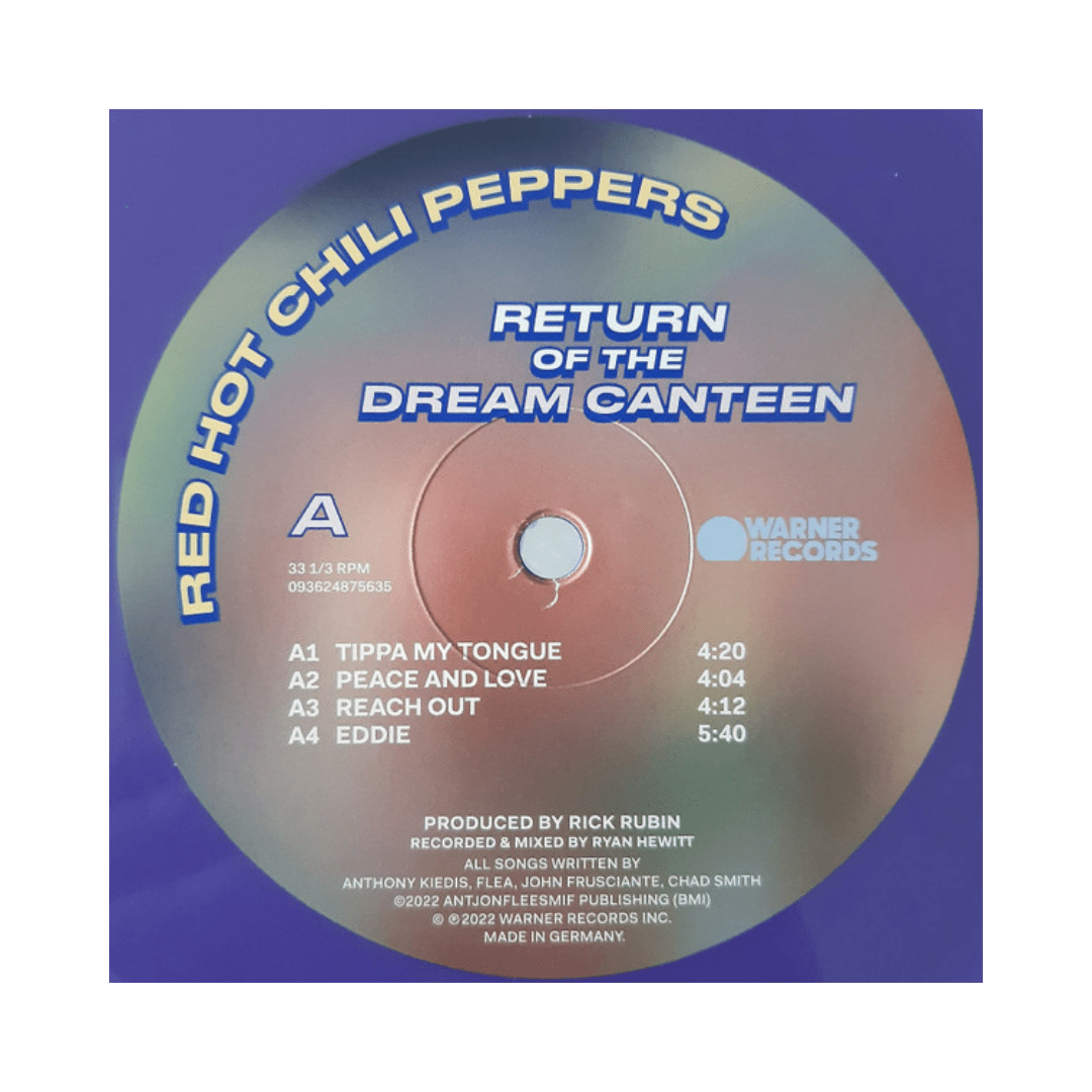 Red Hot Chili Peppers Return Of The Dream Canteen Vinyl3