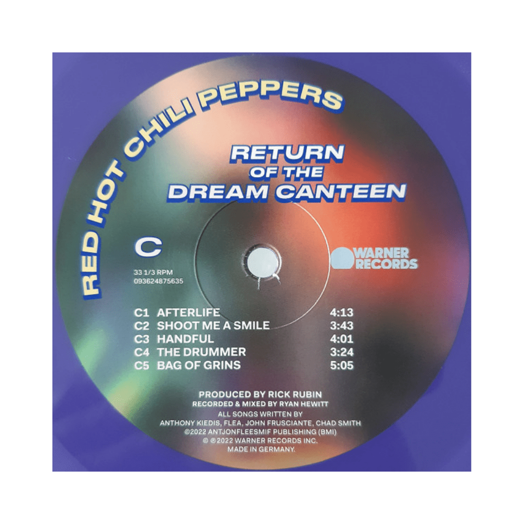 Red Hot Chili Peppers Return Of The Dream Canteen Vinyl5