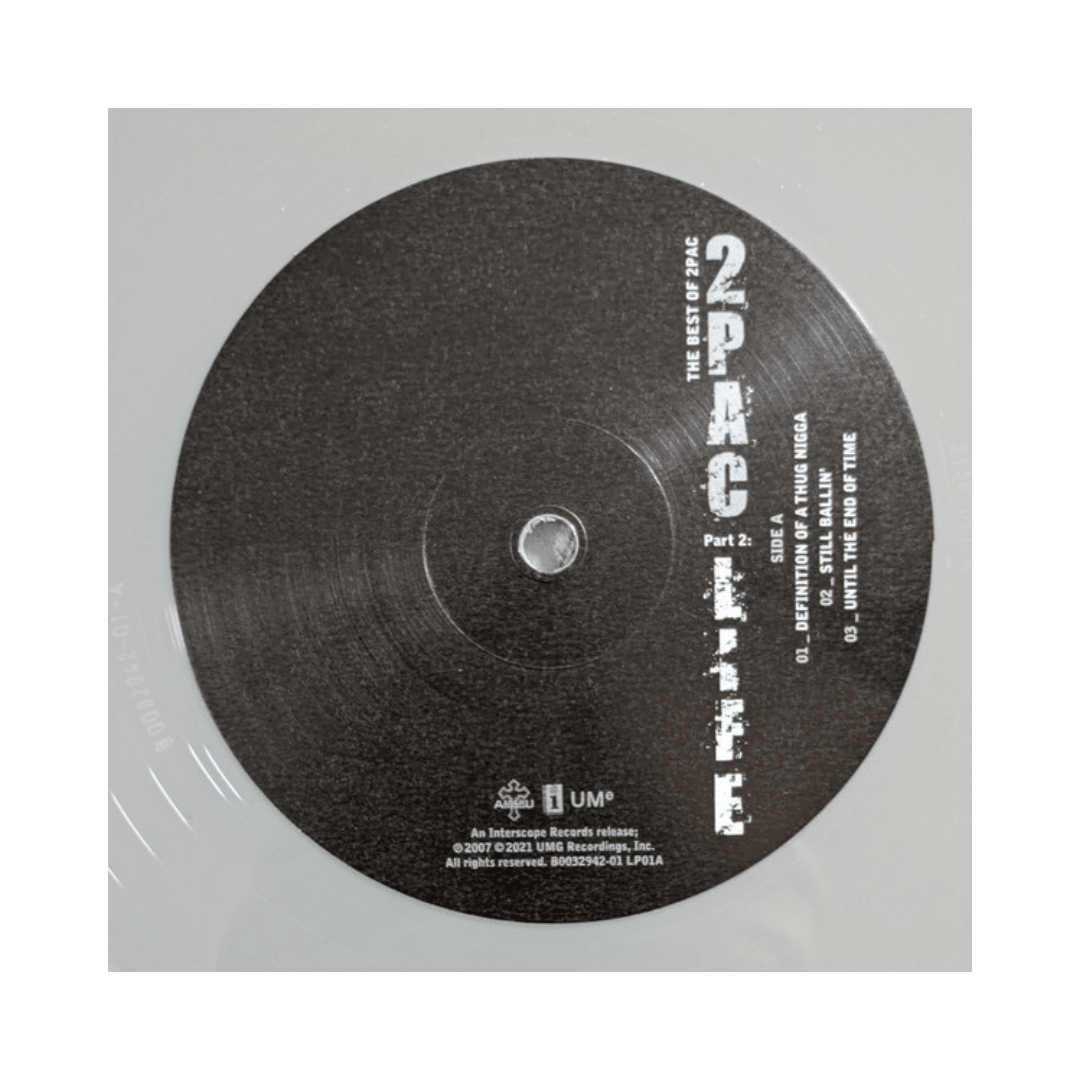 2pac The Best Of 2pac Part 2: Life Vinilo3
