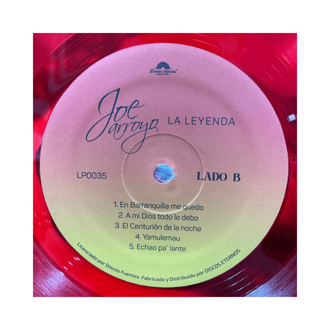 Joe Arroyo La Leyenda Vinilo4