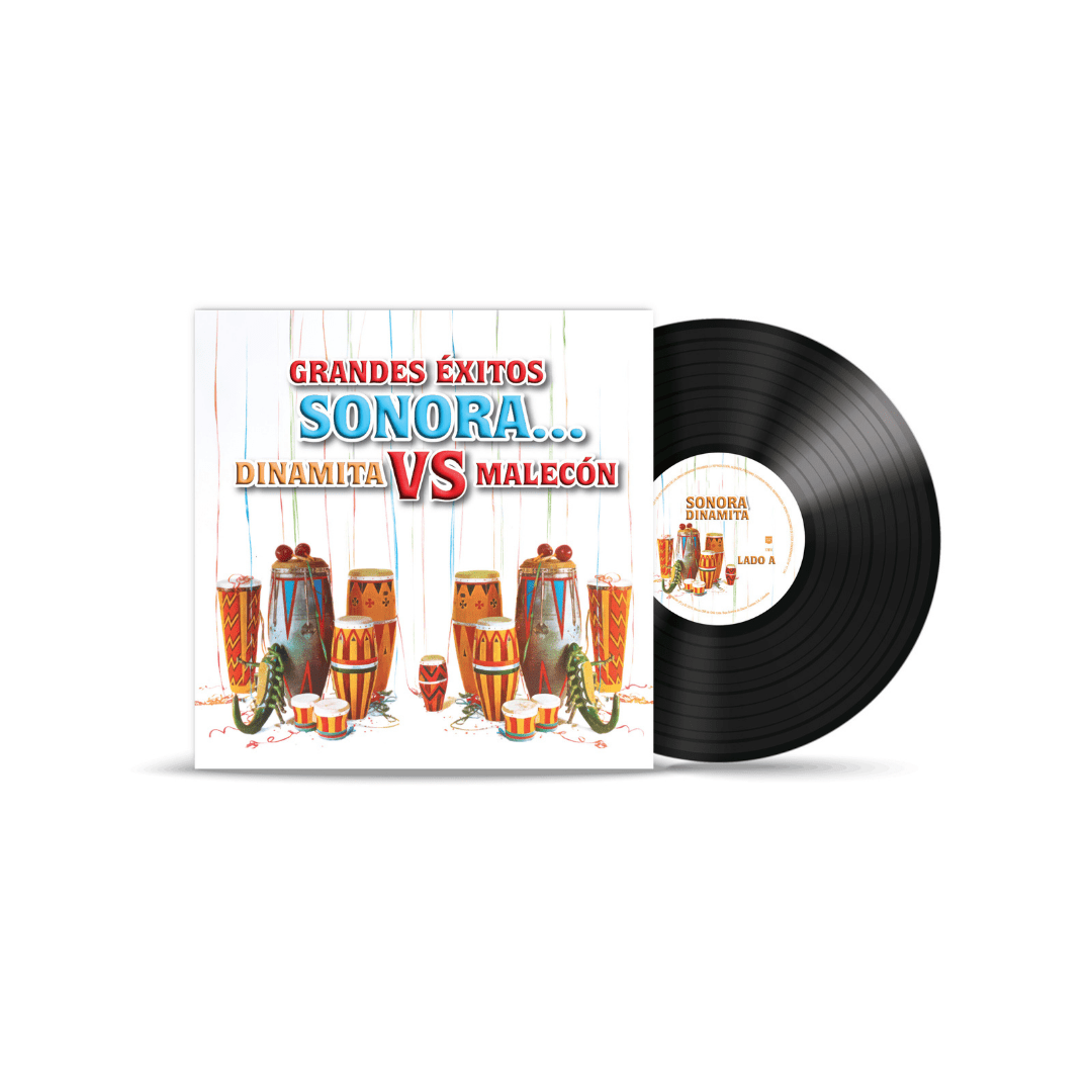 Sonora Dinamita Vs Sonora Malecon Grandes Exitos Vinilo1