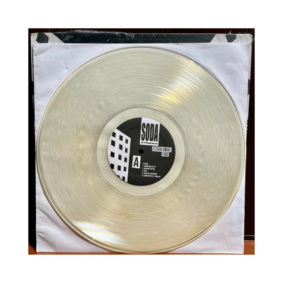 Soda Stereo Estadio Obras 1986 Vinilo4