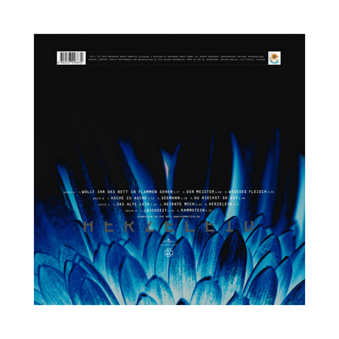 Rammstein Herzeleid Vinilo2