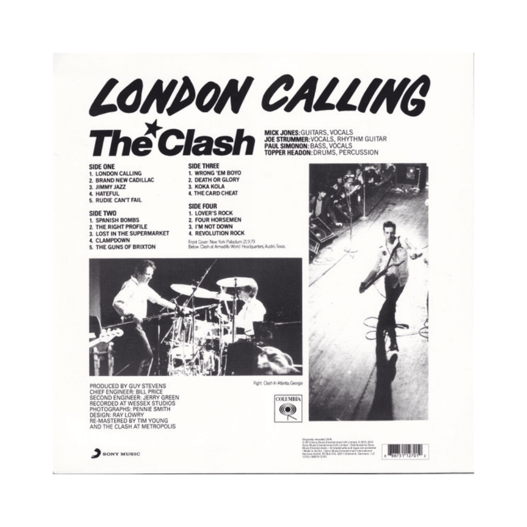The Clash London Calling 2 Lp Vinilo2