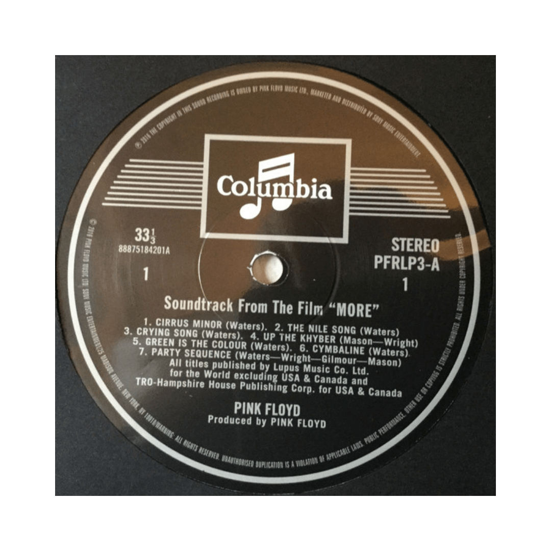Pink Floyd More Vinilo4