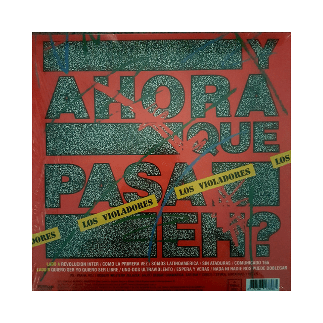 Los Violadores Y Ahora Qué Pasa, Eh? Vinilo2