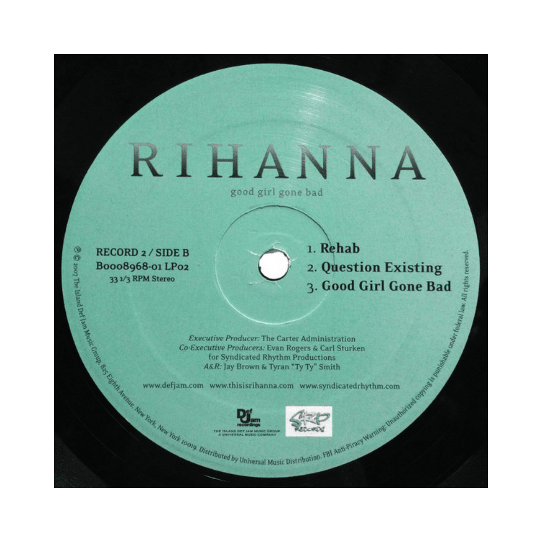 Rihanna Good Girl Gone Bad Vinilo6