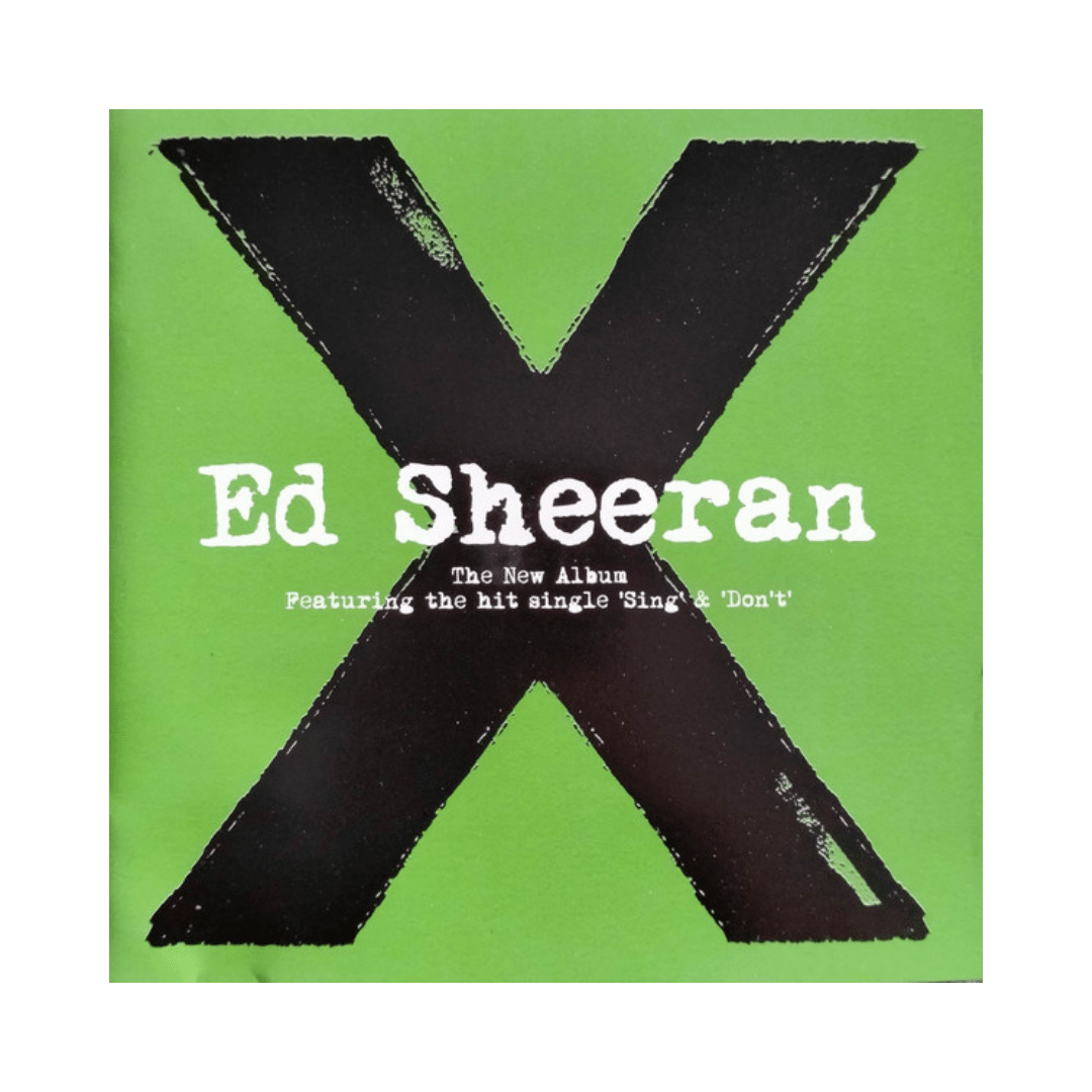 Cd Ed Sheeran X1