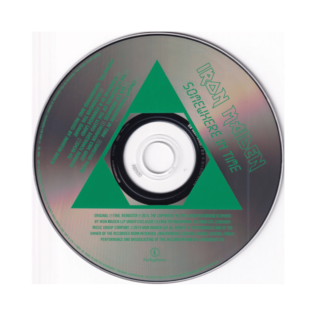 Iron Maiden Somewhere In Time CD3