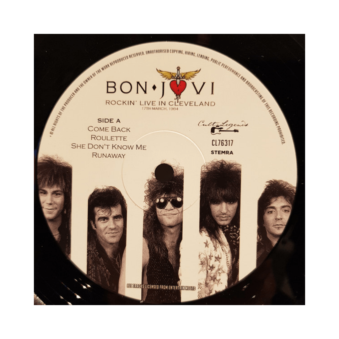 Bon Jovi Rockin' Live In Cleveland Vinilo3