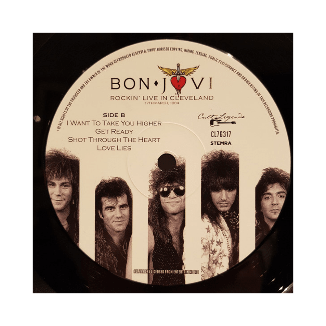 Vinilo Bon Jovi Rockin' Live In Cleveland4